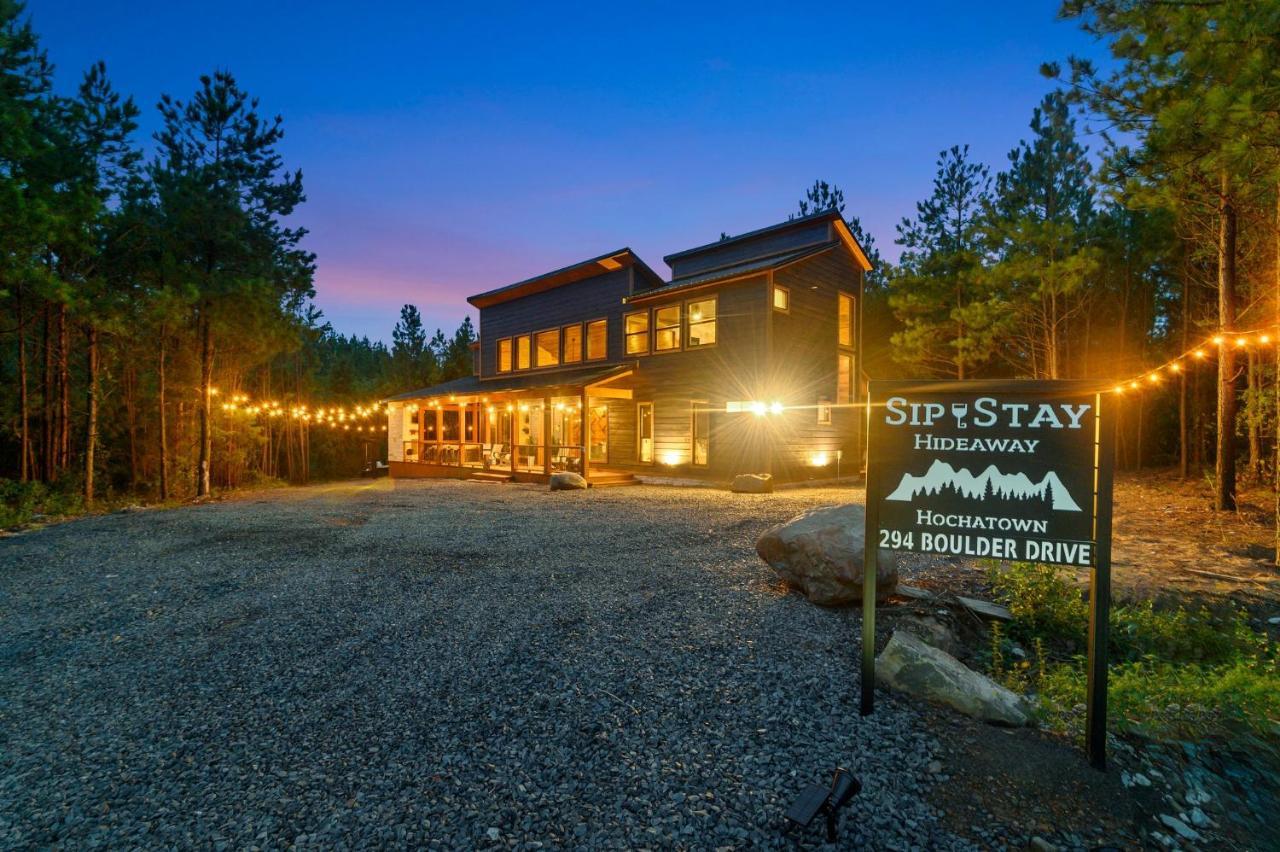 Unwind In Style! *New* Sip And Stay Hideaway Broken Bow Bagian luar foto